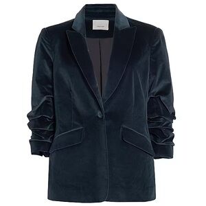 Cinq à Sept Midnight Velvet Blazer